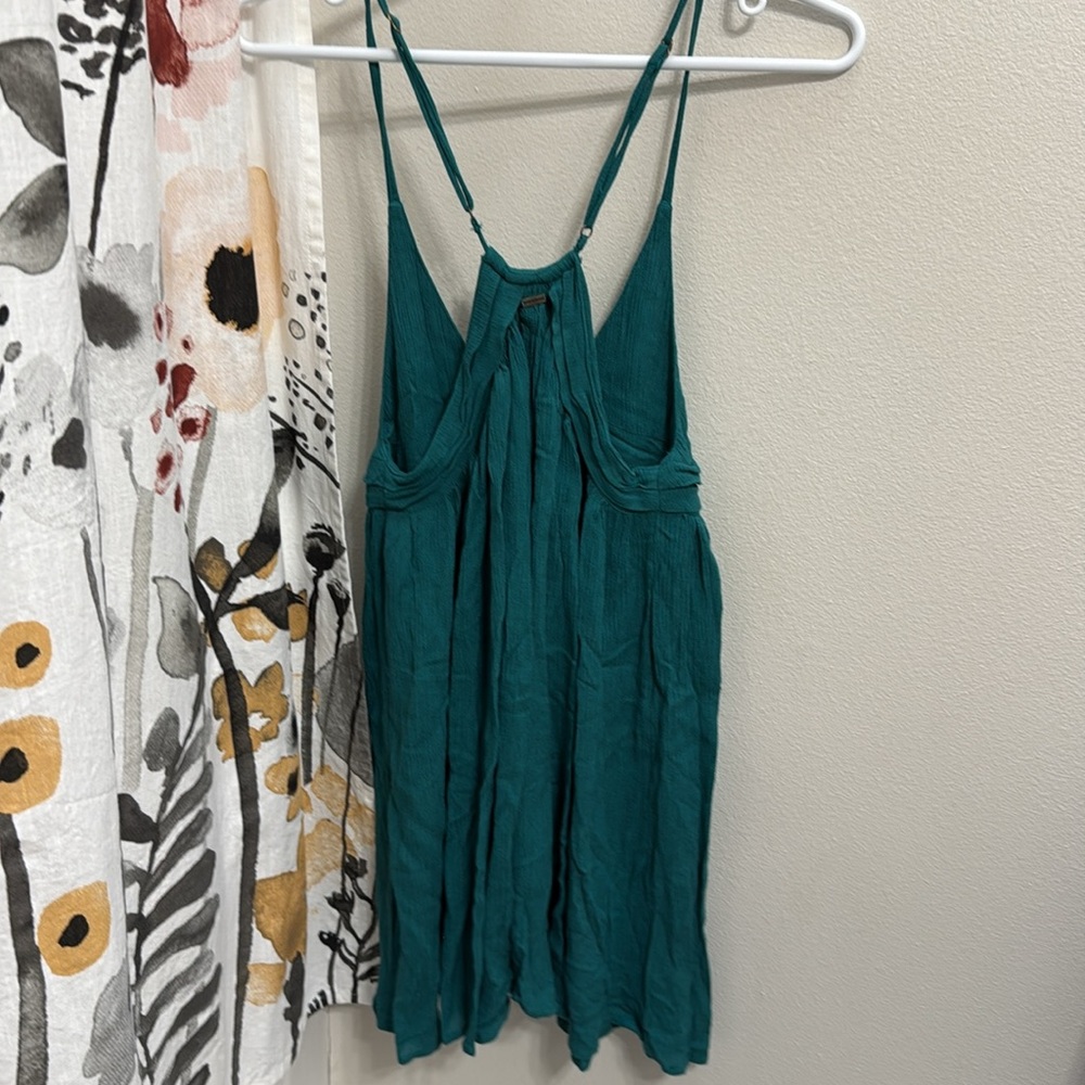 SOLD Women’s O’Neill Saltwater Solids Avery Cover-Up Teal Dress. Size XS - Picture 6 of 13